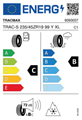 235/45R19 99Y Tracmax A/S TRACSAVER