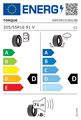 205/55R16 91V Torque TQ021 TL