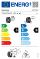 255/55R20 110V Hankook W330 110V