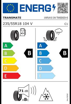 235/55R18 104V XL Transmate TRANSEASON 4S