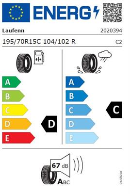 195/70R15 104/102R Laufenn X FIT VAN LV01 DOT 22