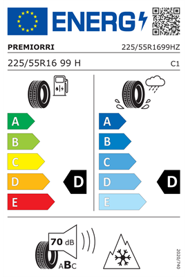 205/55R16 91H Premiorre VIAMAGGIORE ZPLUS MS TL